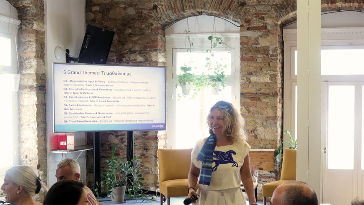 Athens moving towards Circular Urban Manufacturing through co-creation